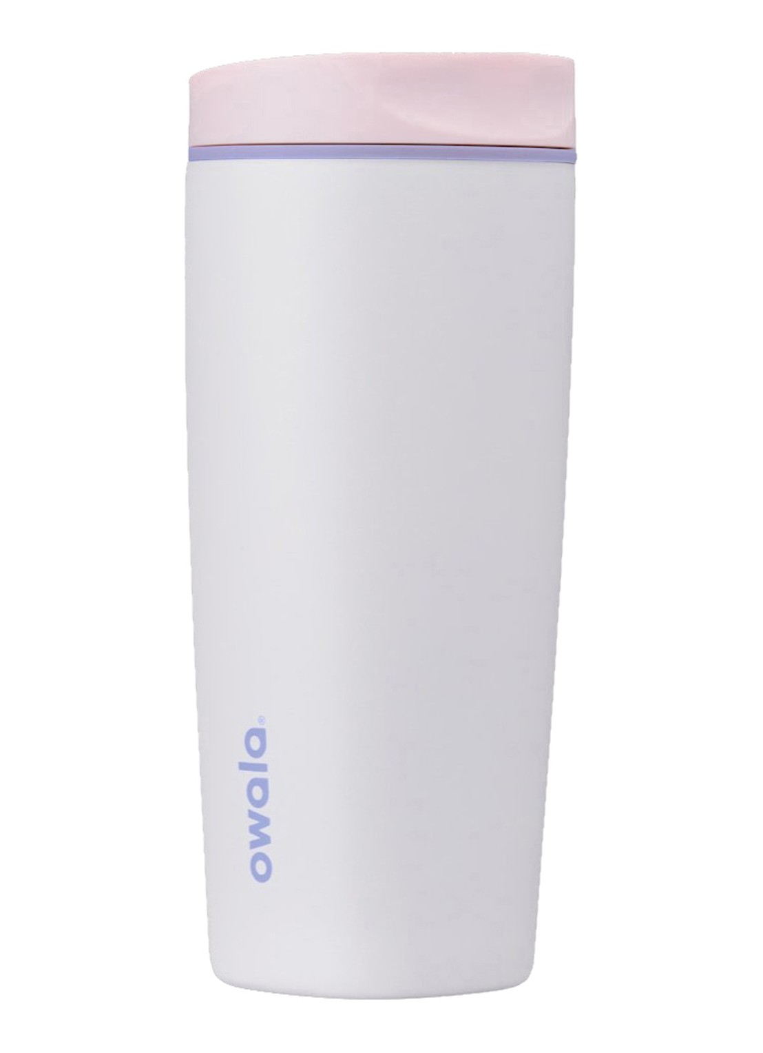 Owala SmoothSip Slider thermosbeker 59 cl - voorkant lichtroze