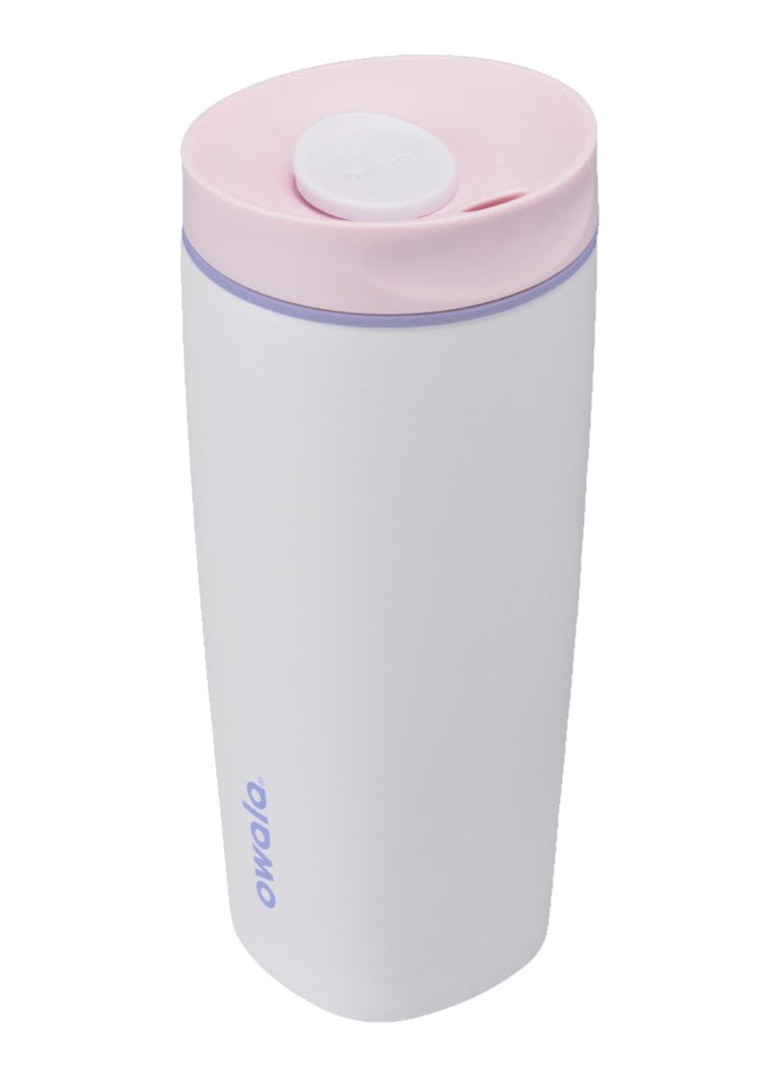 Owala SmoothSip Slider thermosbeker 59 cl - voorkant 2 lichtroze