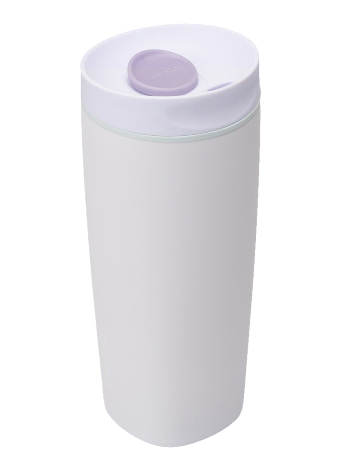 Owala SmoothSip Slider thermosbeker 59 cl - voorkant 2 lichtgrijs