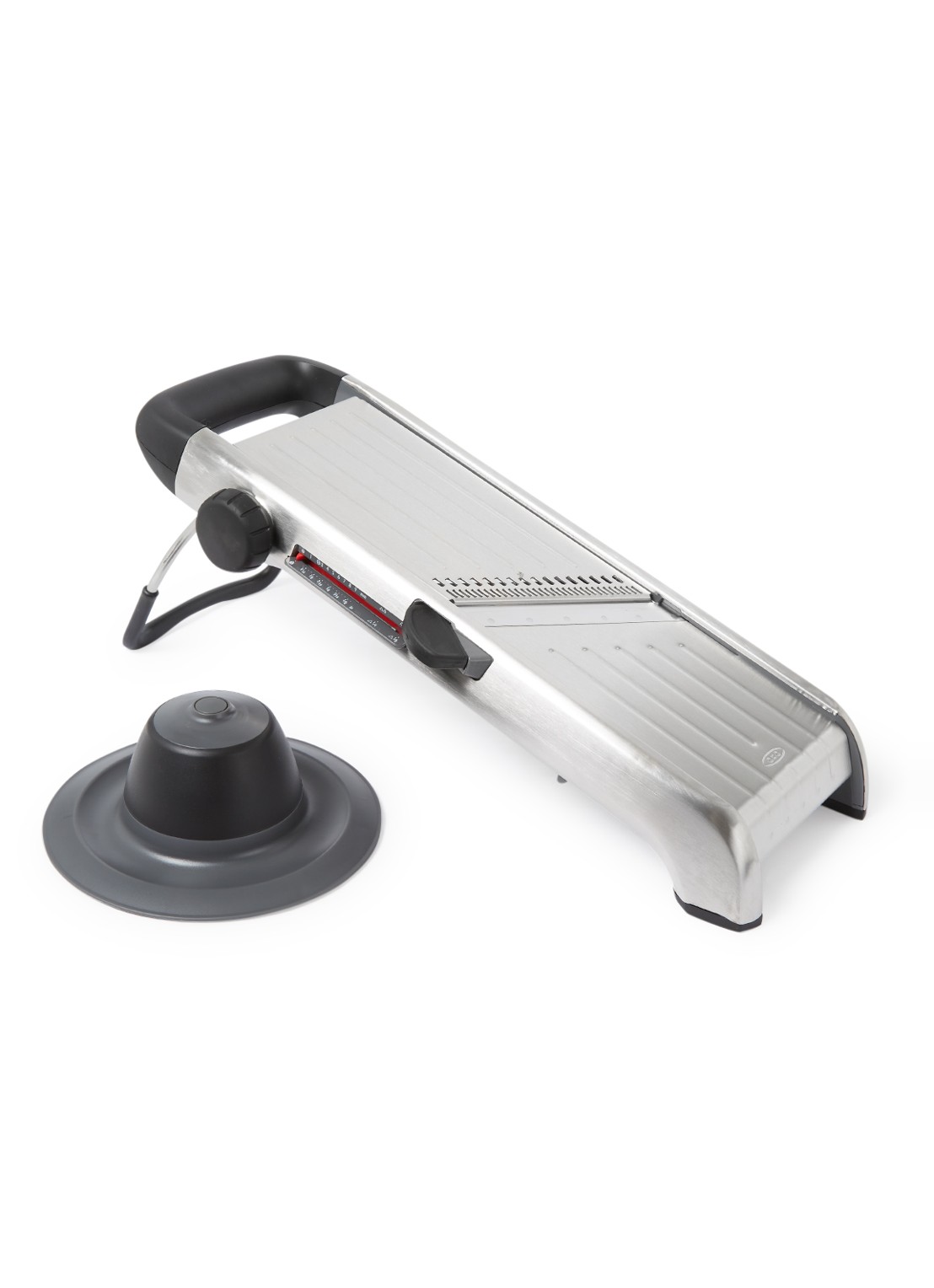 Oxo Chef's Steel 2.0 mandoline  - voorkant 2 grijs