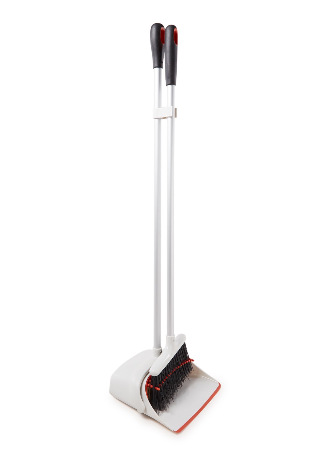 Oxo Good Grips bezem en blik 90 cm - voorkant 2 gebroken wit
