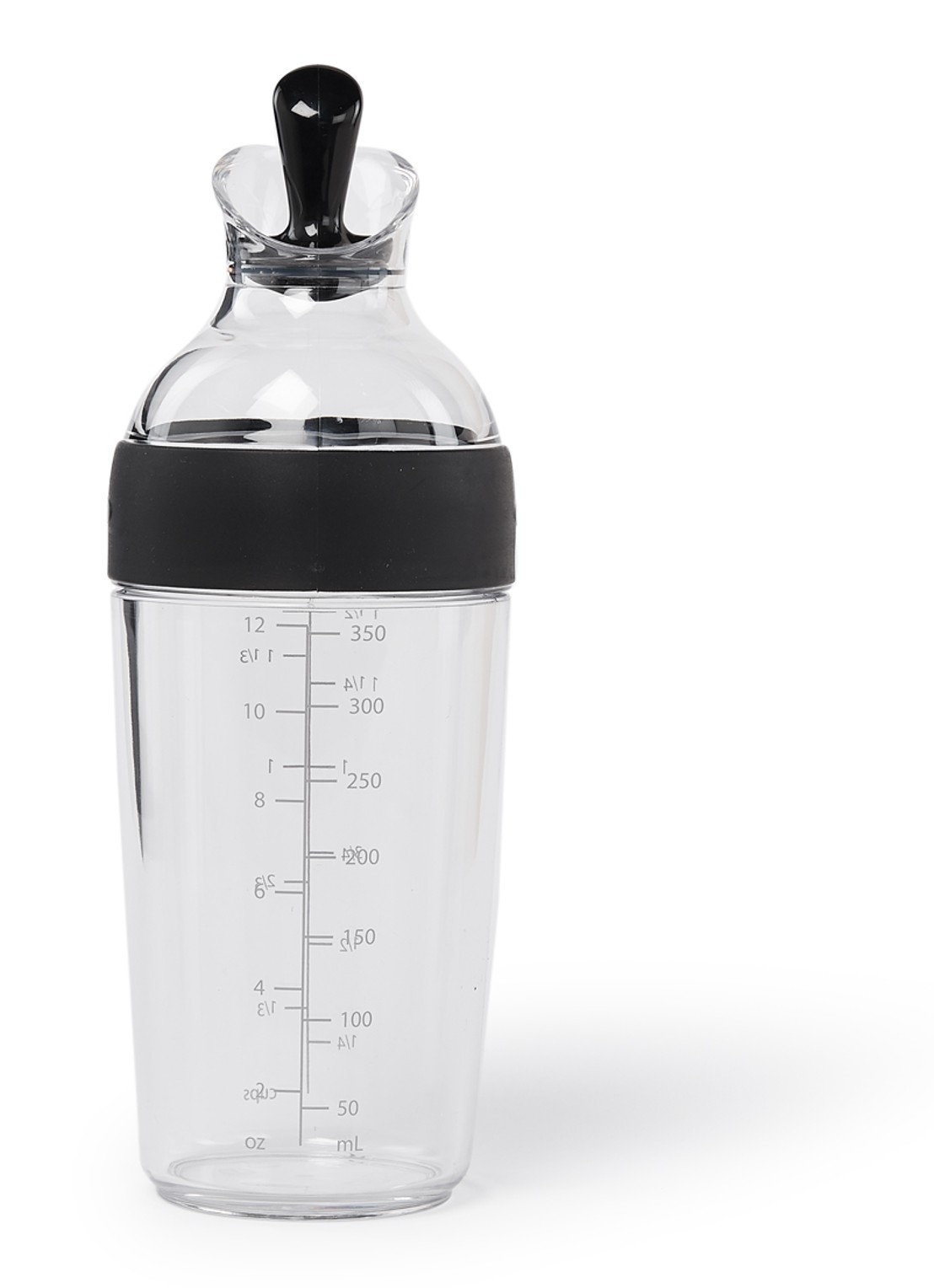Oxo Good Grips dressing shaker 350 ml - voorkant transparant