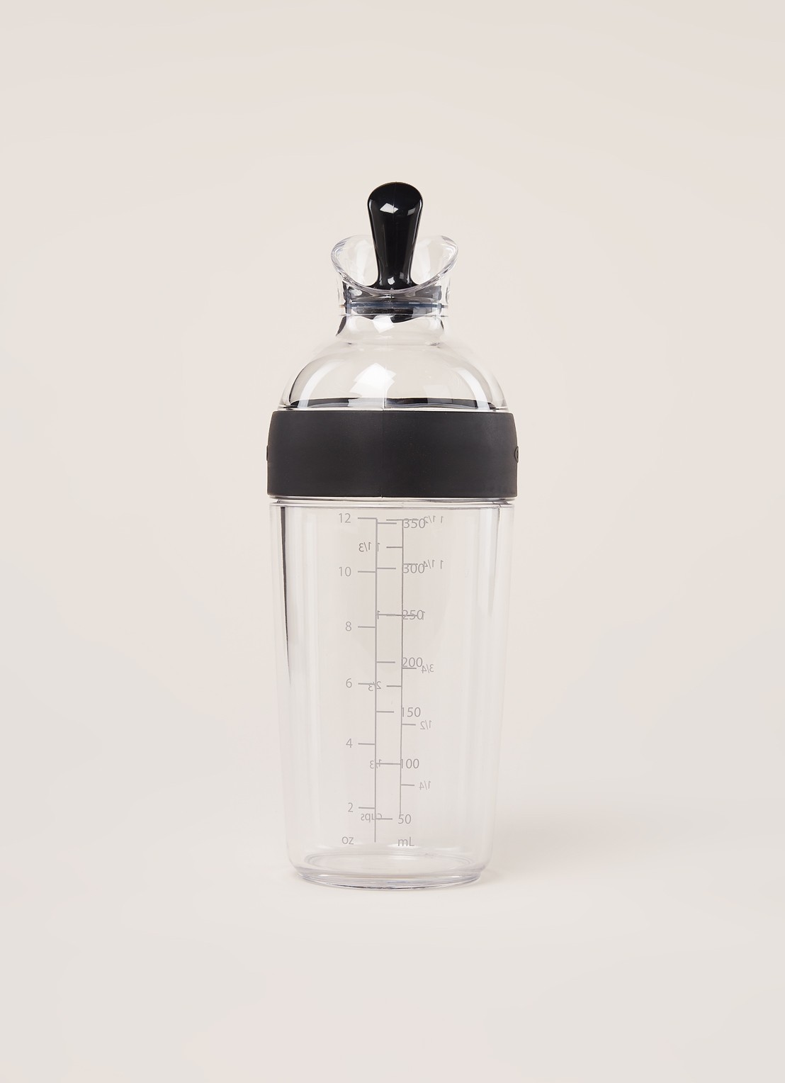 Oxo Good Grips dressing shaker 350 ml - voorkant 2 transparant