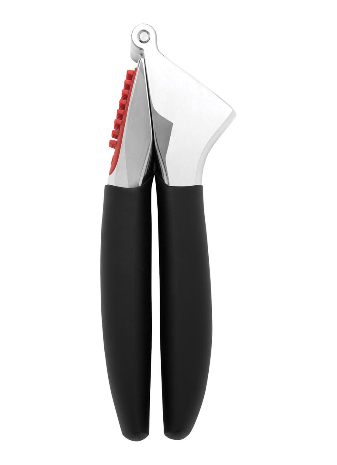 Oxo Good Grips Knoflookpers - voorkant zwart