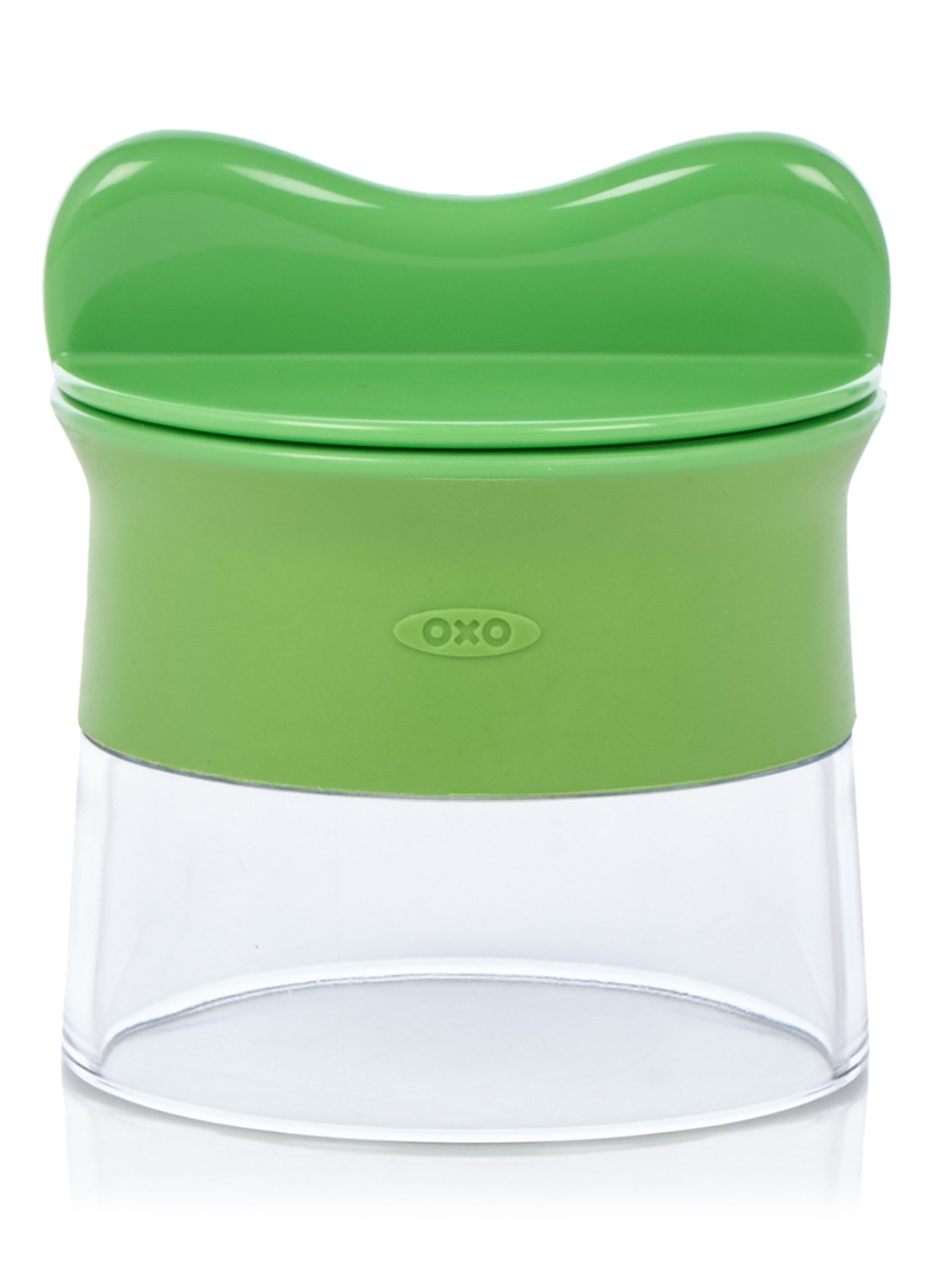 Oxo Good Grips spiraalsnijder 9 cm - voorkant groen