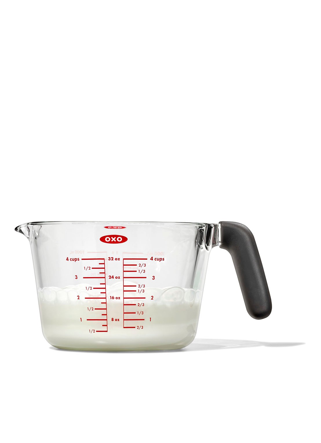 Oxo Maatkan 1 liter - voorkant transparant