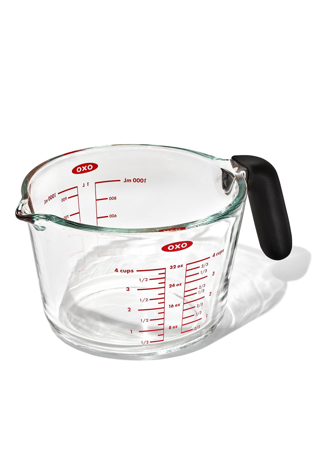 Oxo Maatkan 1 liter - voorkant 2 transparant