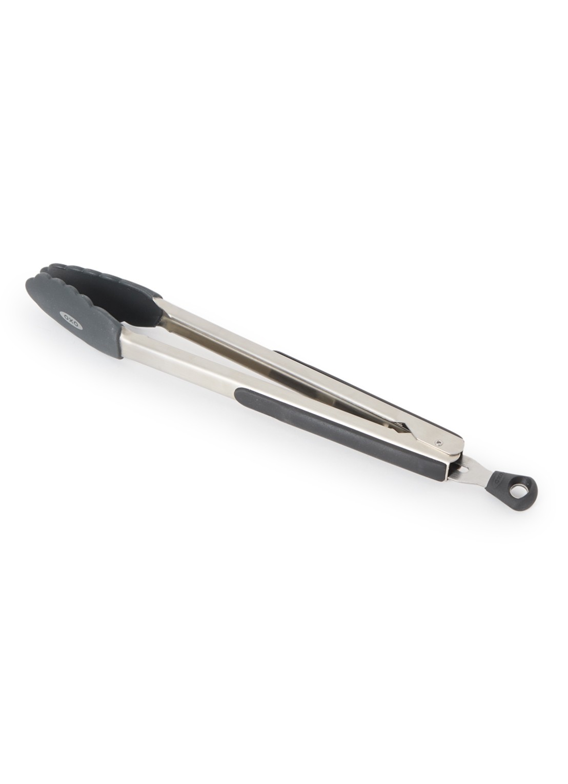 Oxo Serveertang 30 cm - voorkant zilver