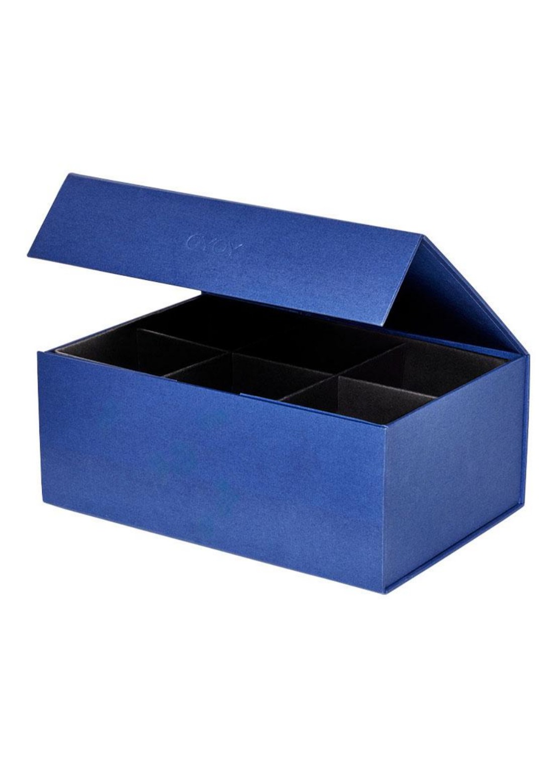OYOY Hako juwelen organizer 18 x 25 cm - voorkant kobaltblauw