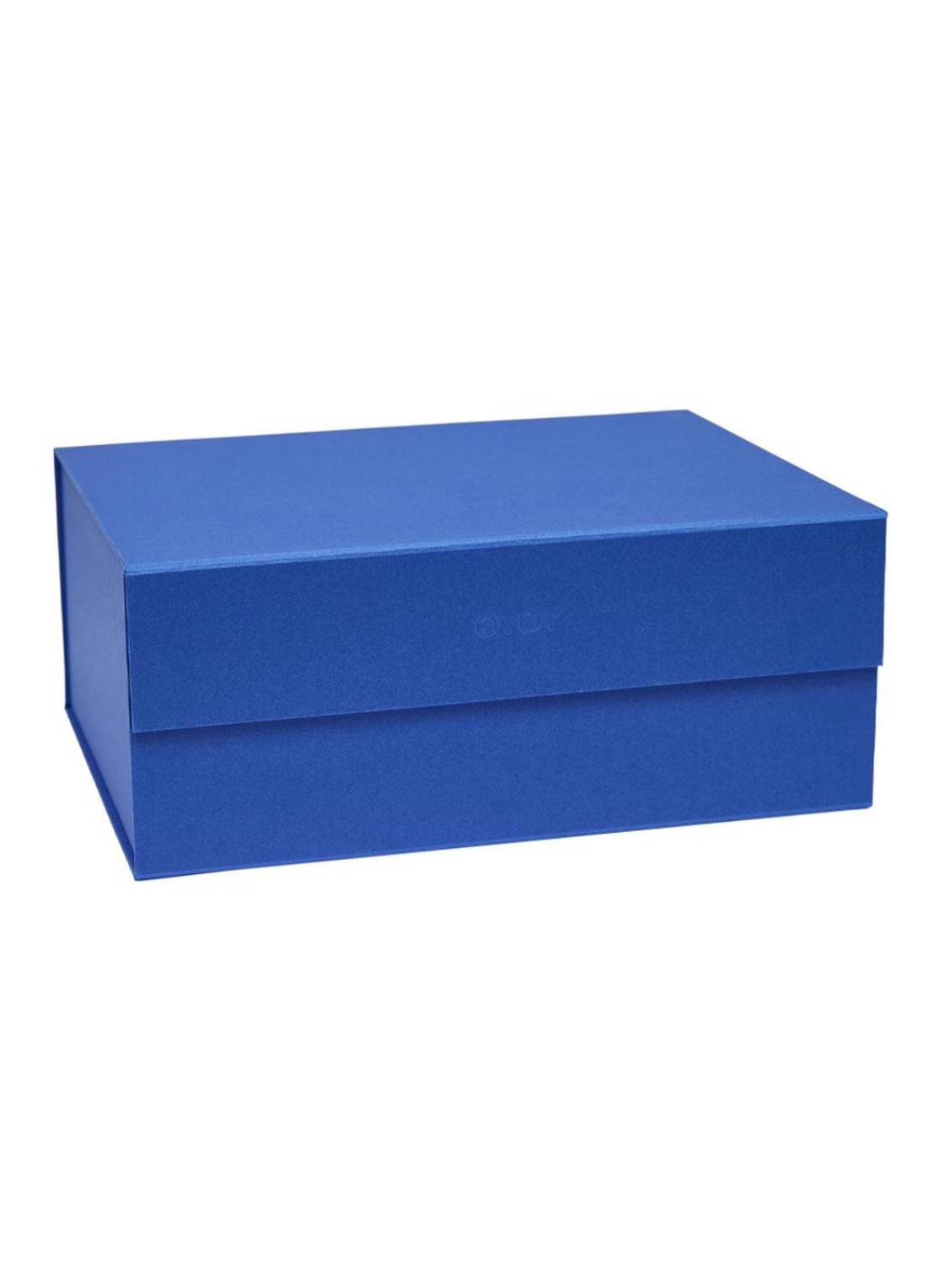 OYOY Hako opbergdoos A4 33 x 25 cm - voorkant blauw