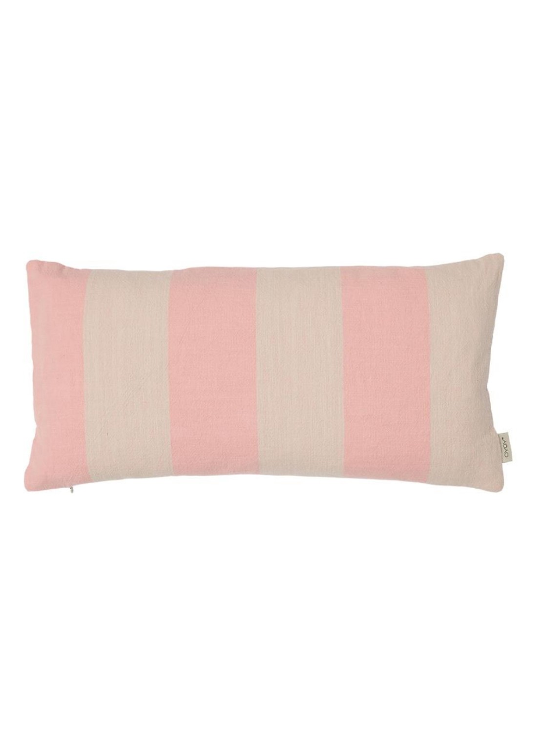 OYOY Kara kussensloop 30 x 60 cm - voorkant roze