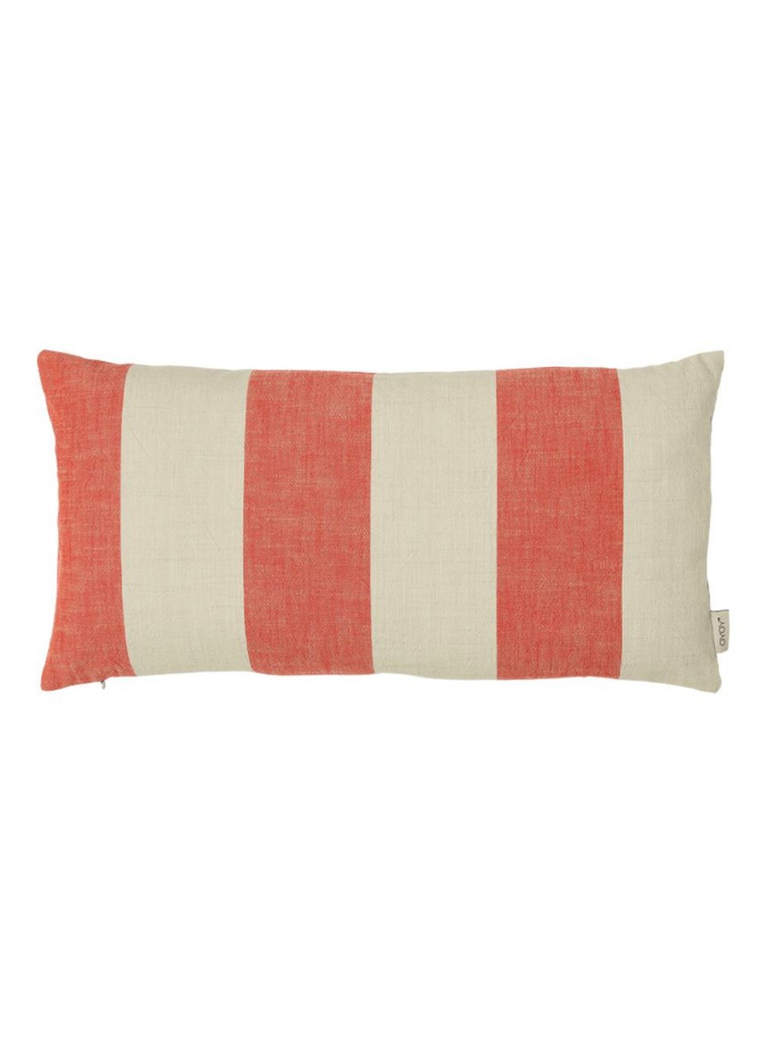 OYOY Kara sierkussen 60 x 30 cm - voorkant rood