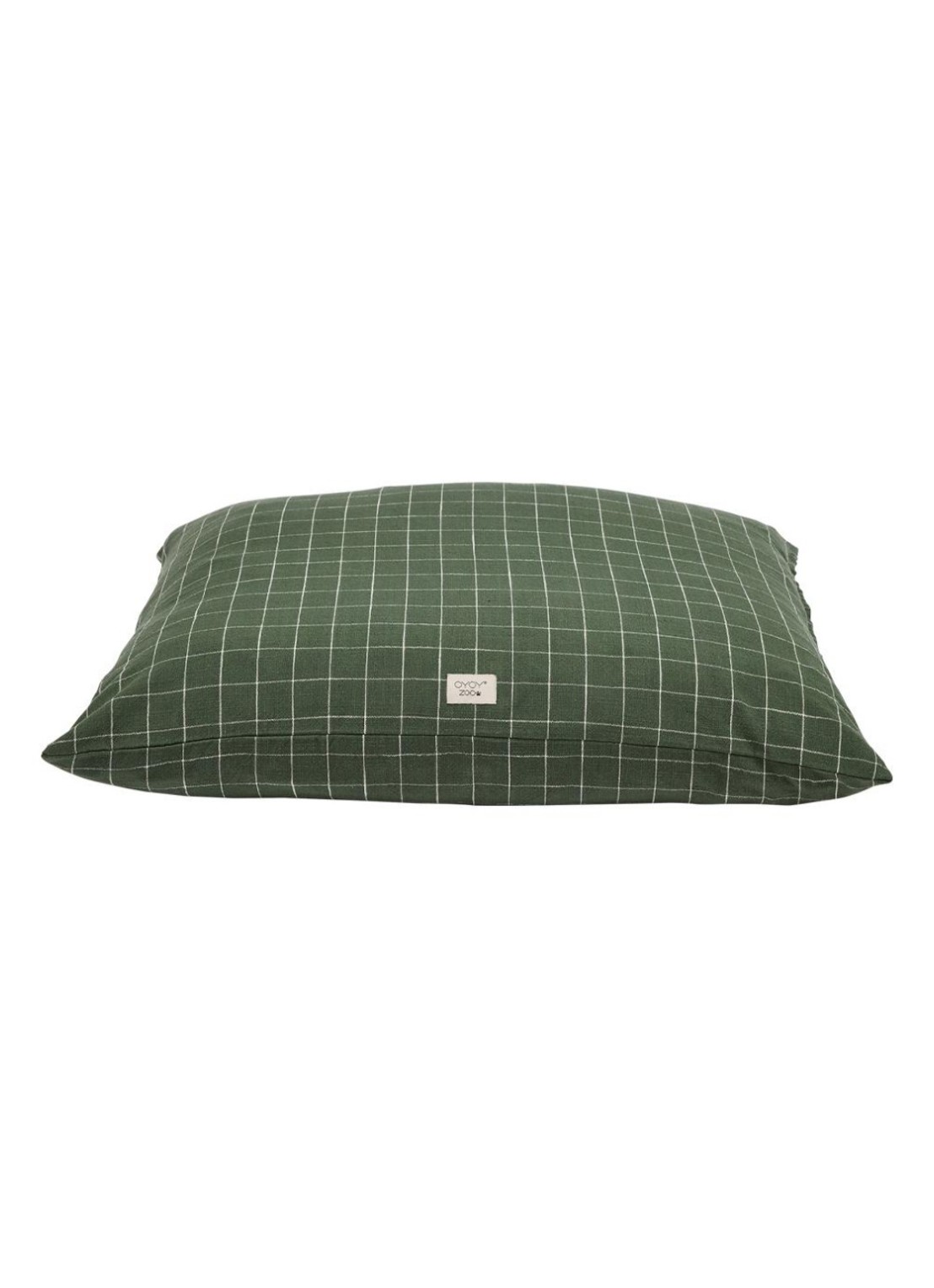 OYOY Kyoto hondenkussen Medium 60 x 74 cm - voorkant groen