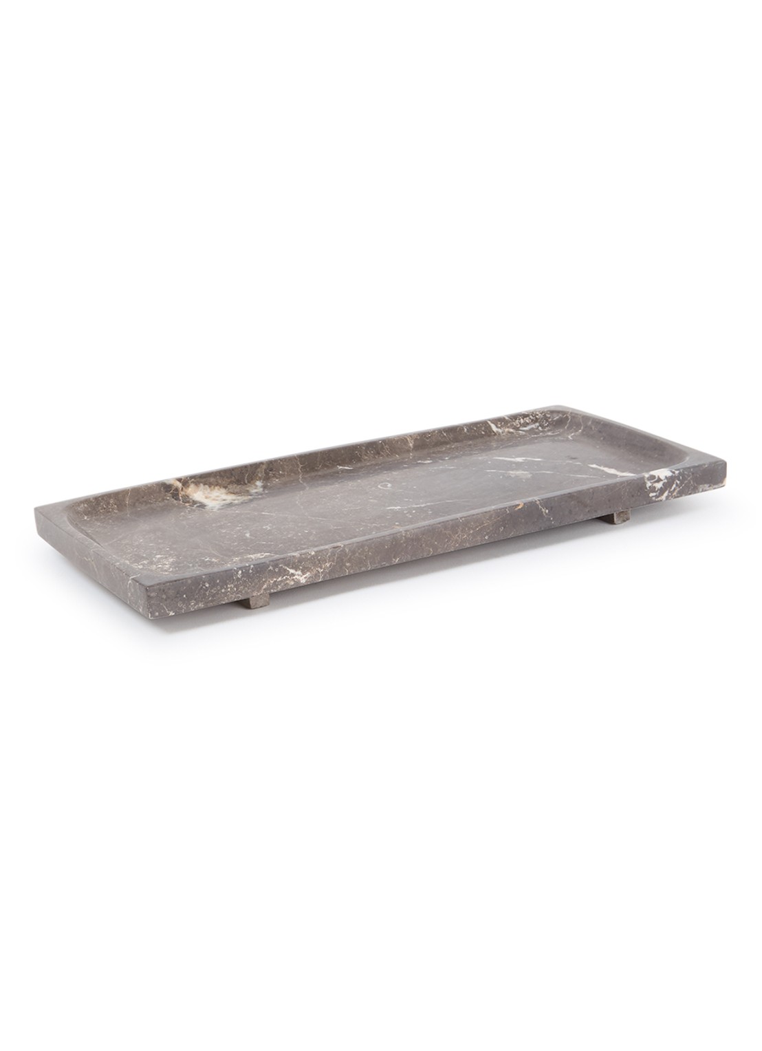 OYOY Living Design Savi serveerschaal 30 cm - voorkant antraciet
