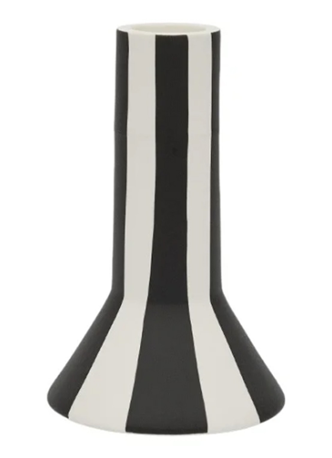 OYOY Living Design Toppu kandelaar 11 cm - voorkant wit