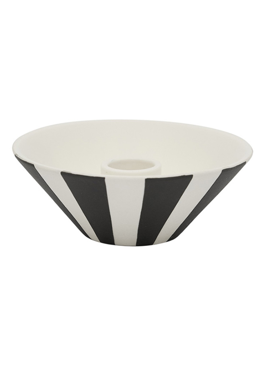 OYOY Living Design Toppu kandelaar 4 cm - voorkant wit