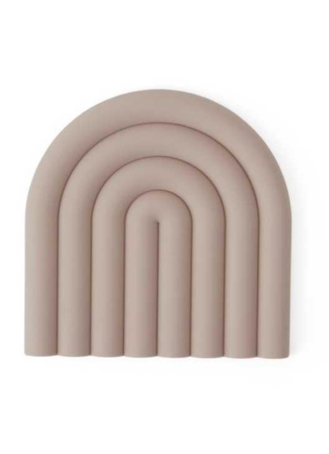 OYOY Rainbow onderzetter 15 x 15 cm  - voorkant roze