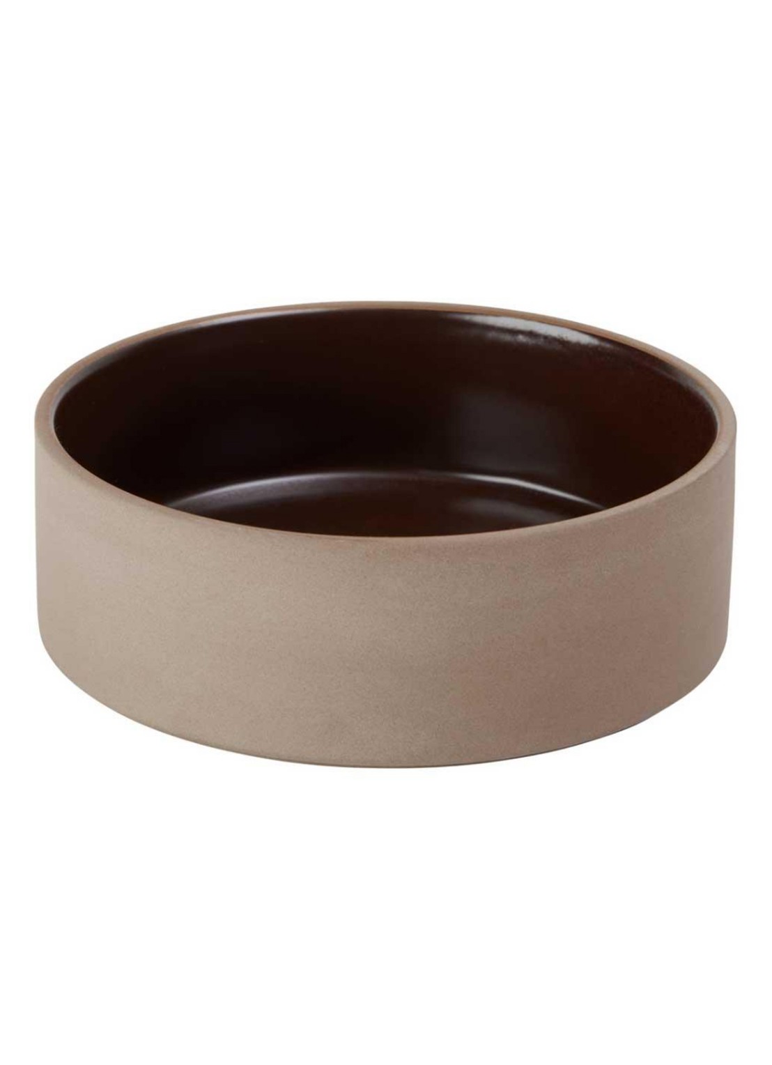 OYOY Sia hondenvoerbak Large Ø21 cm - voorkant bruin