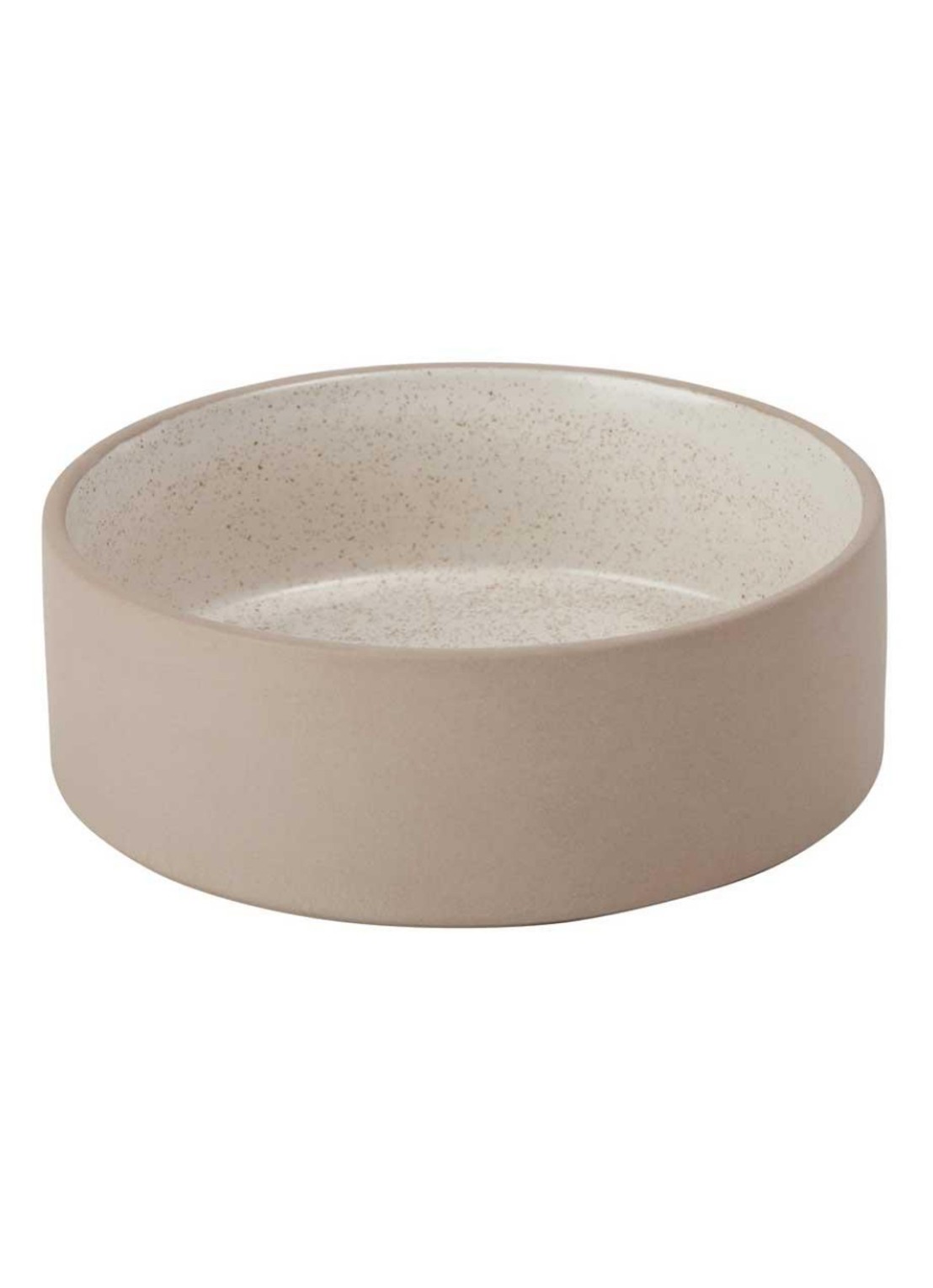 OYOY Sia hondenvoerbak Medium Ø17 cm - voorkant beige