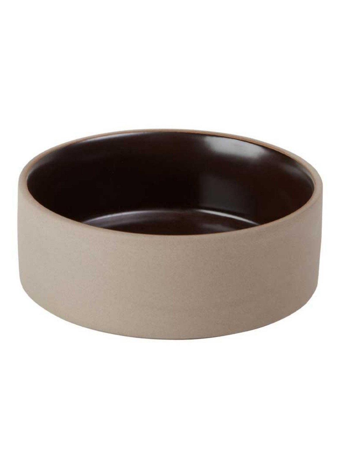 OYOY Sia hondenvoerbak Small Ø13 cm  - voorkant bruin