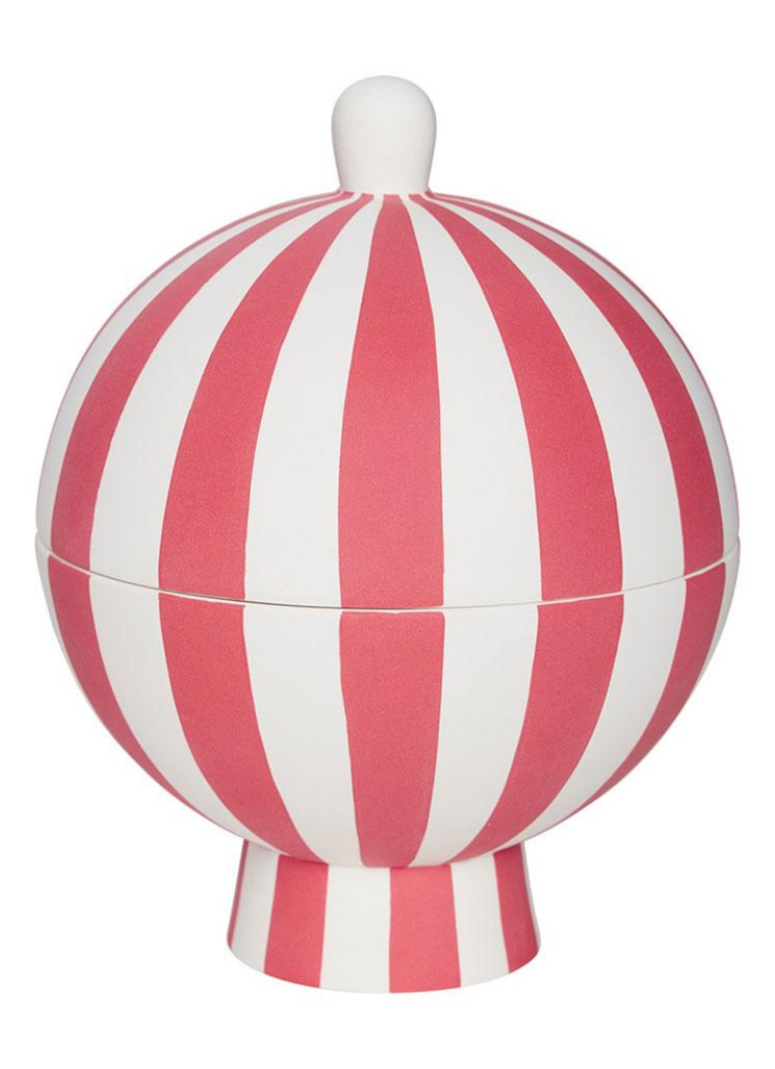 OYOY Toppu Bonbonniere voorraadpot Ø15 cm - voorkant roze
