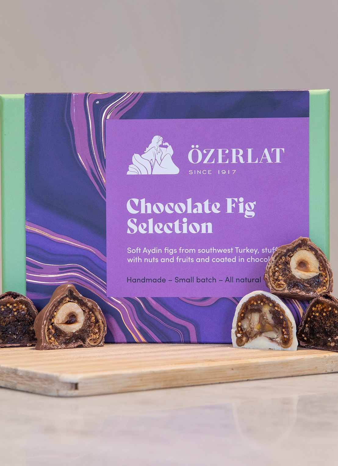 Özerlat Chocolate Fig Selection Mediterrane delicatessen 230 gram - voorkant 2 undefined