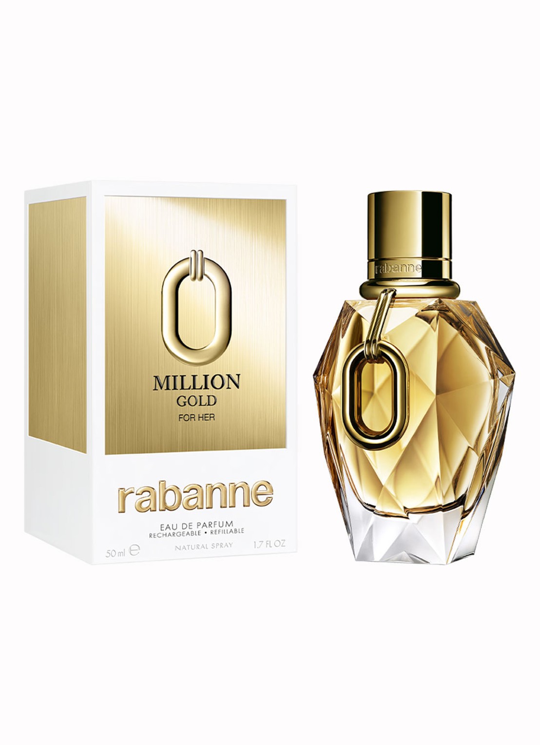 Paco Rabanne Million Gold For Her - Eau de Parfum - voorkant 2 undefined