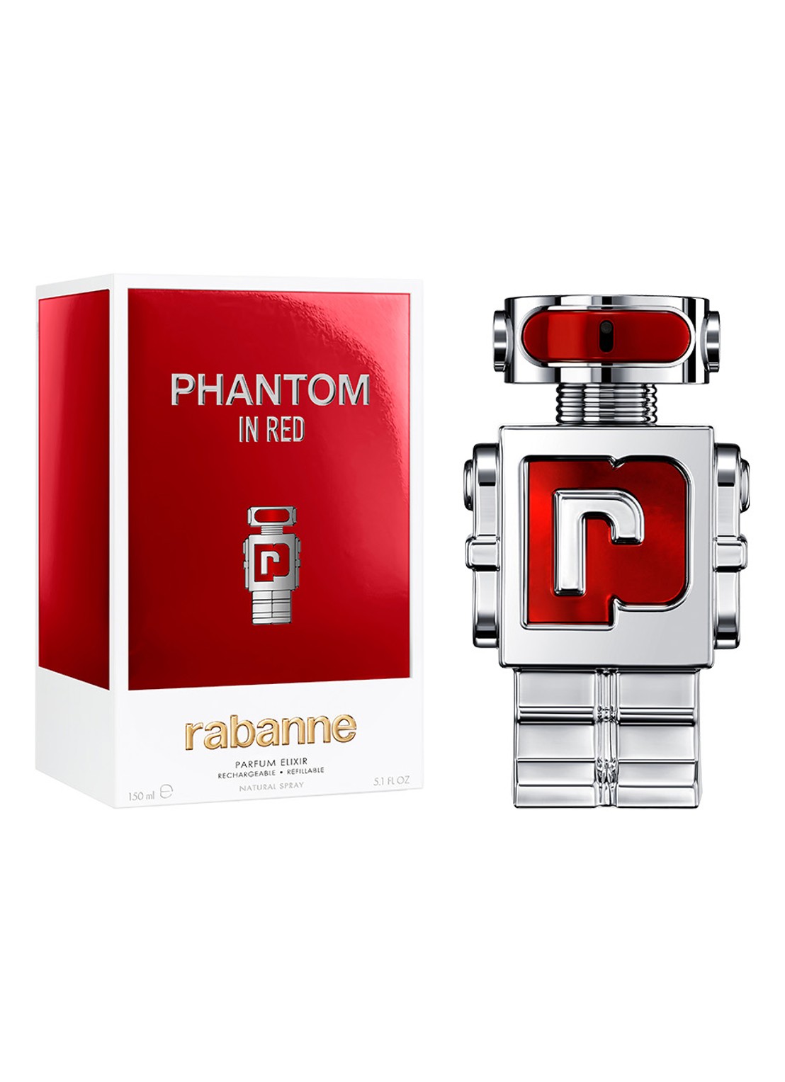 Paco Rabanne Phantom Eau de Parfum Refillable - voorkant 2 undefined