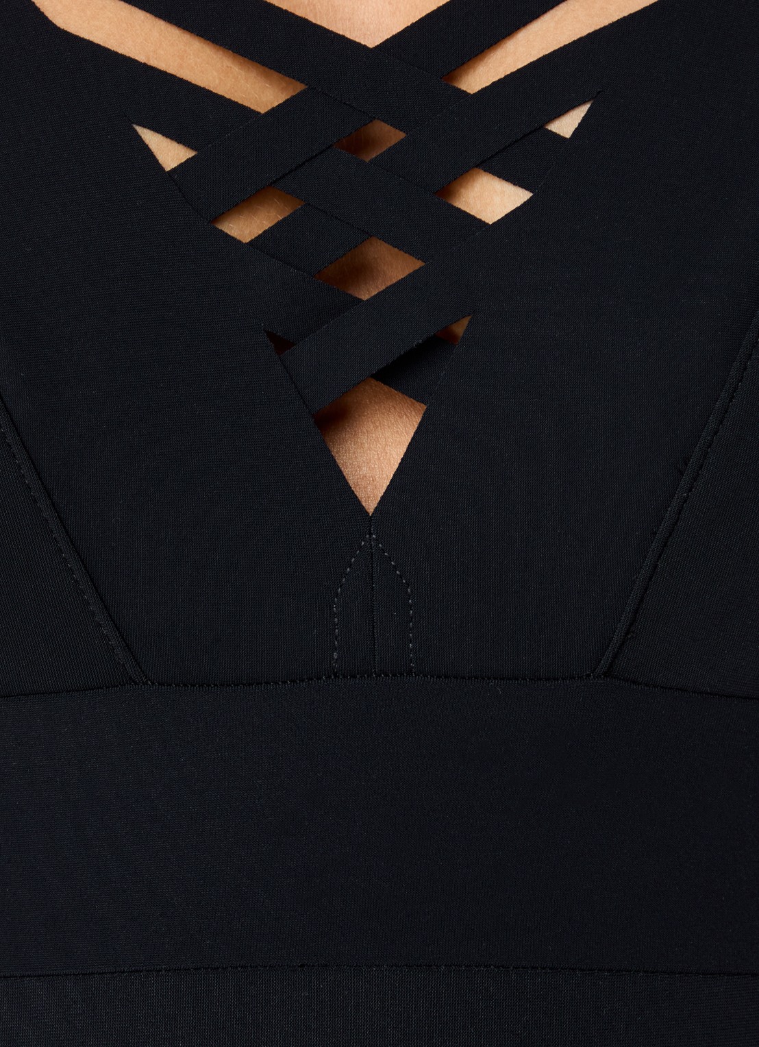 Pain de Sucre Blair badpak - detail 2 zwart