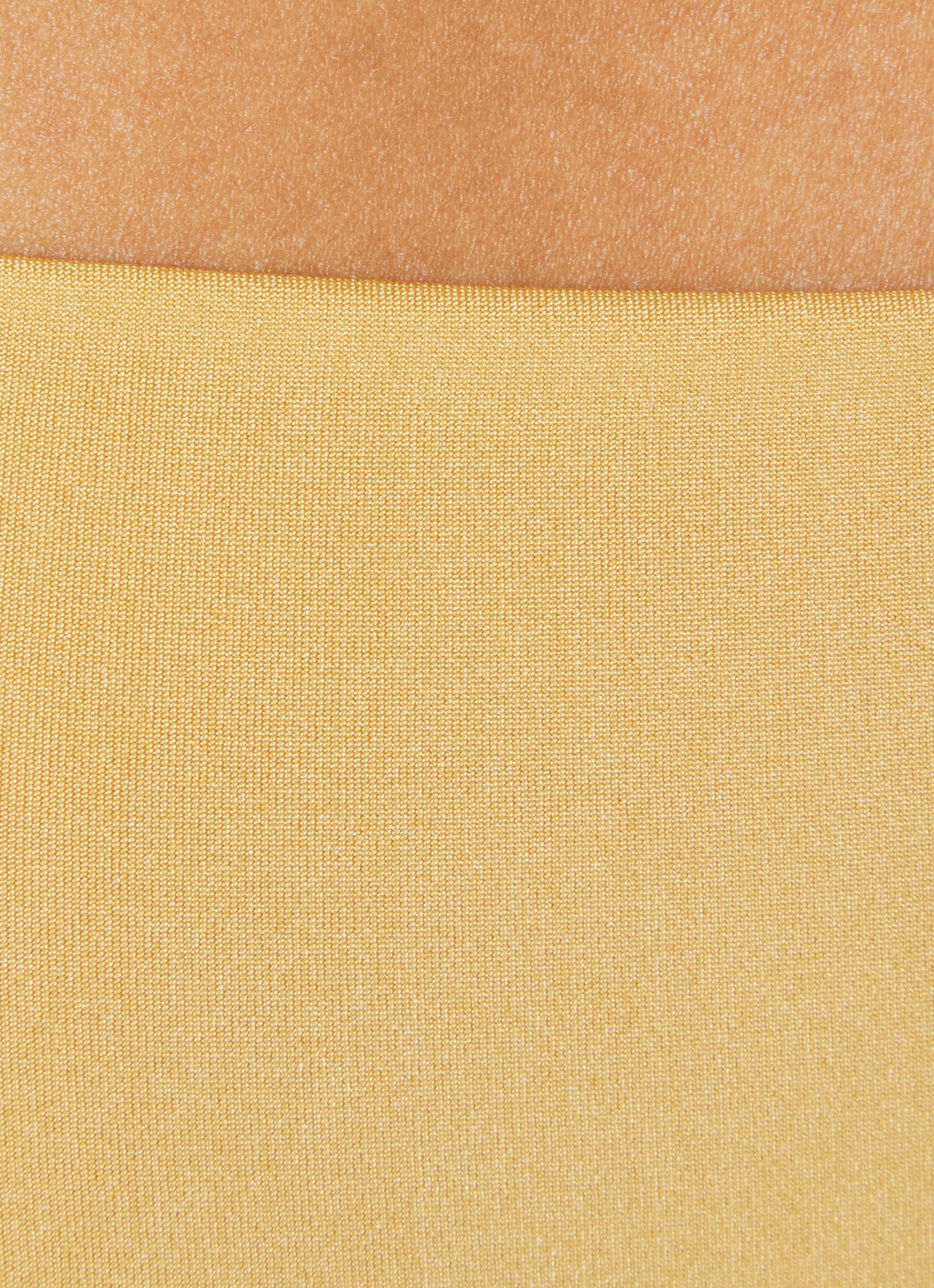 Pain de Sucre High waisted bikinislip - detail 2 okergeel