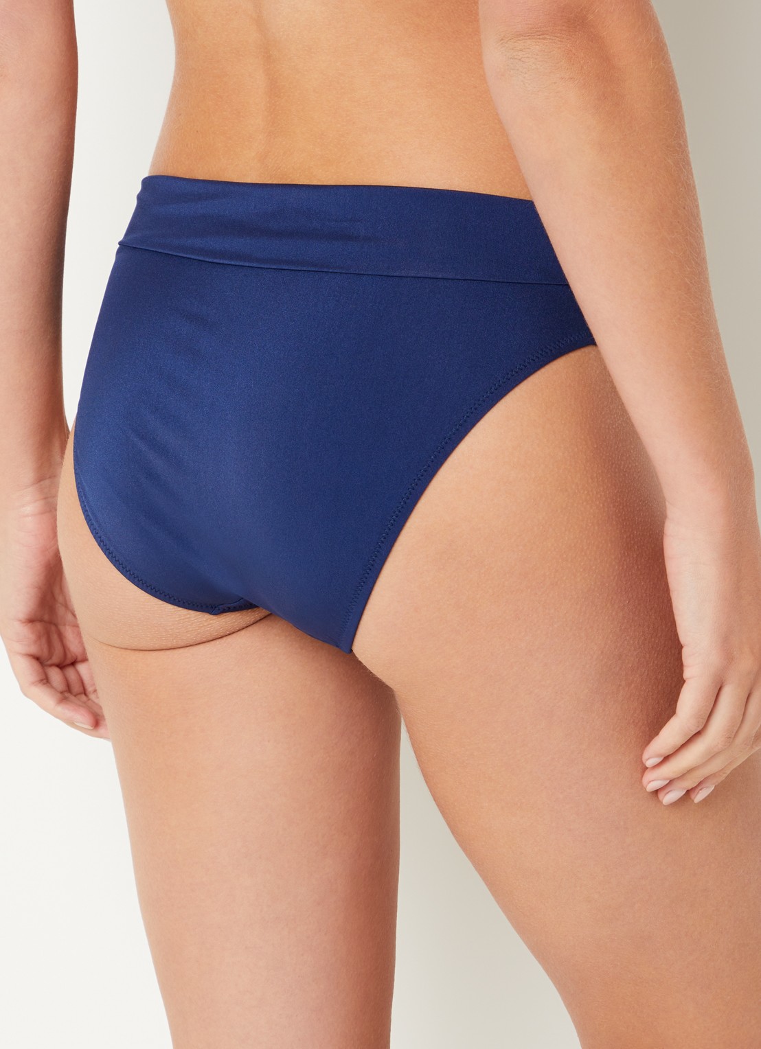 Pain de Sucre High waisted bikinislip - achterkant donkerblauw