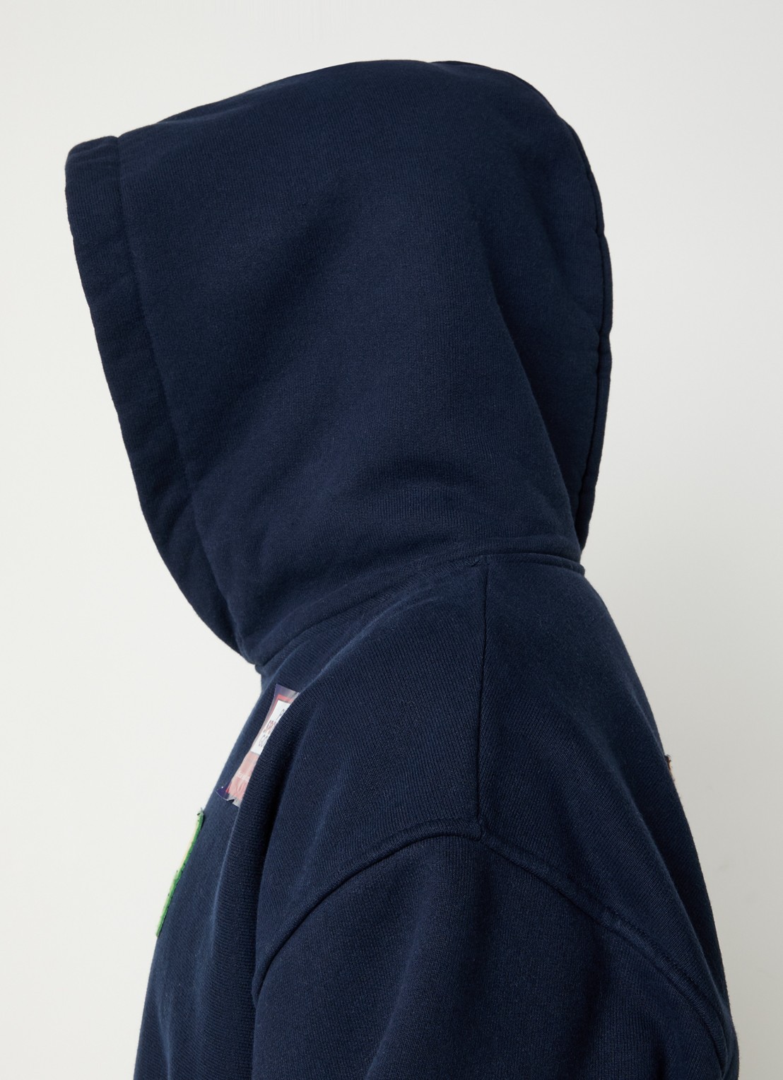 PAL Sporting Goods Duck hoodie met logo- en backprint - detail 2 donkerblauw