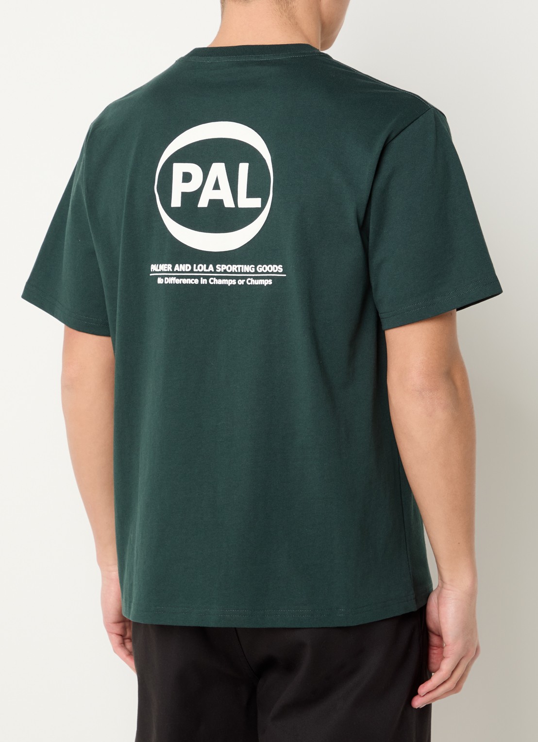 PAL Sporting Goods Pre Game T-shirt met logo- en backprint - detail 3 groen