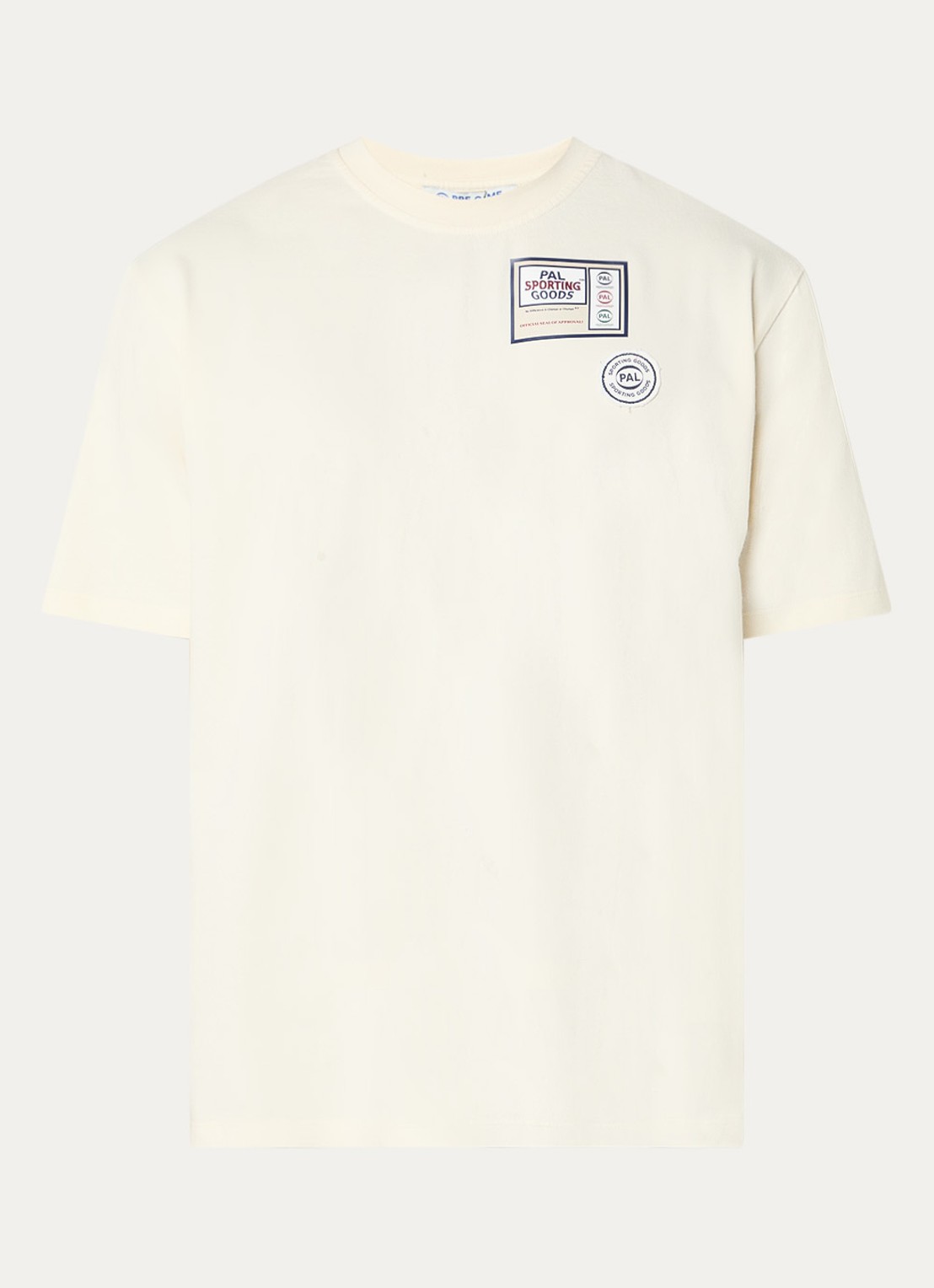 PAL Sporting Goods The Brando T-shirt met logo - voorkant gebroken wit