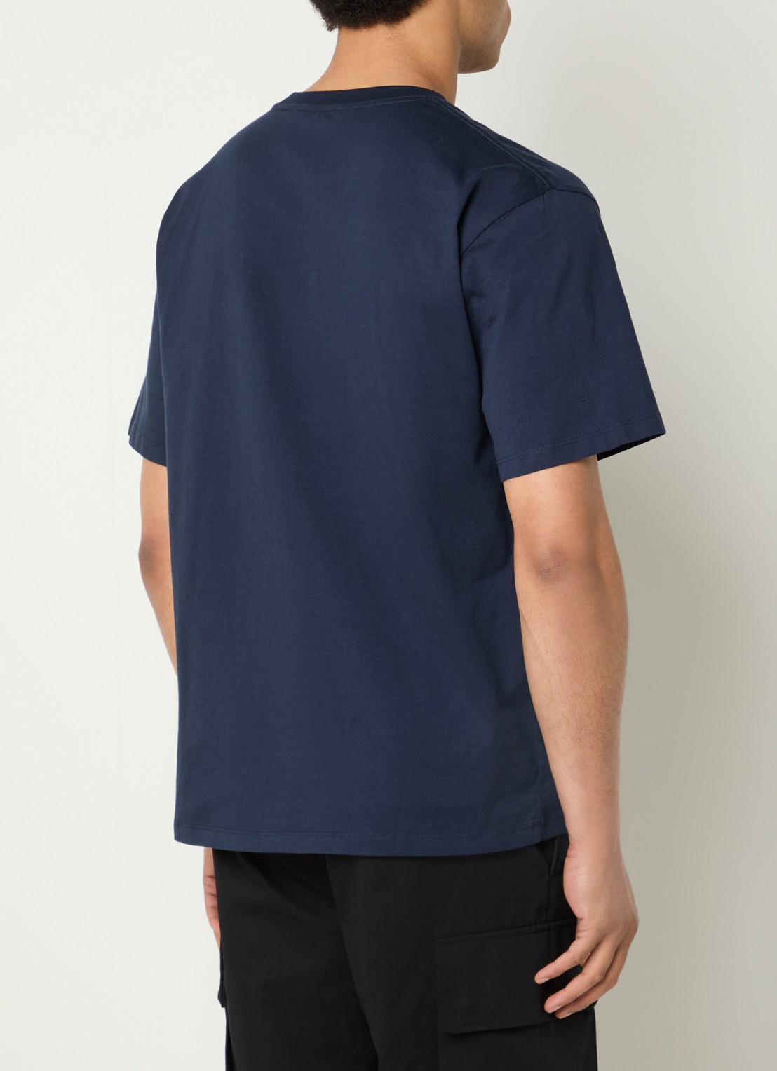 PAL Sporting Goods The Brando T-shirt met logo - achterkant donkerblauw