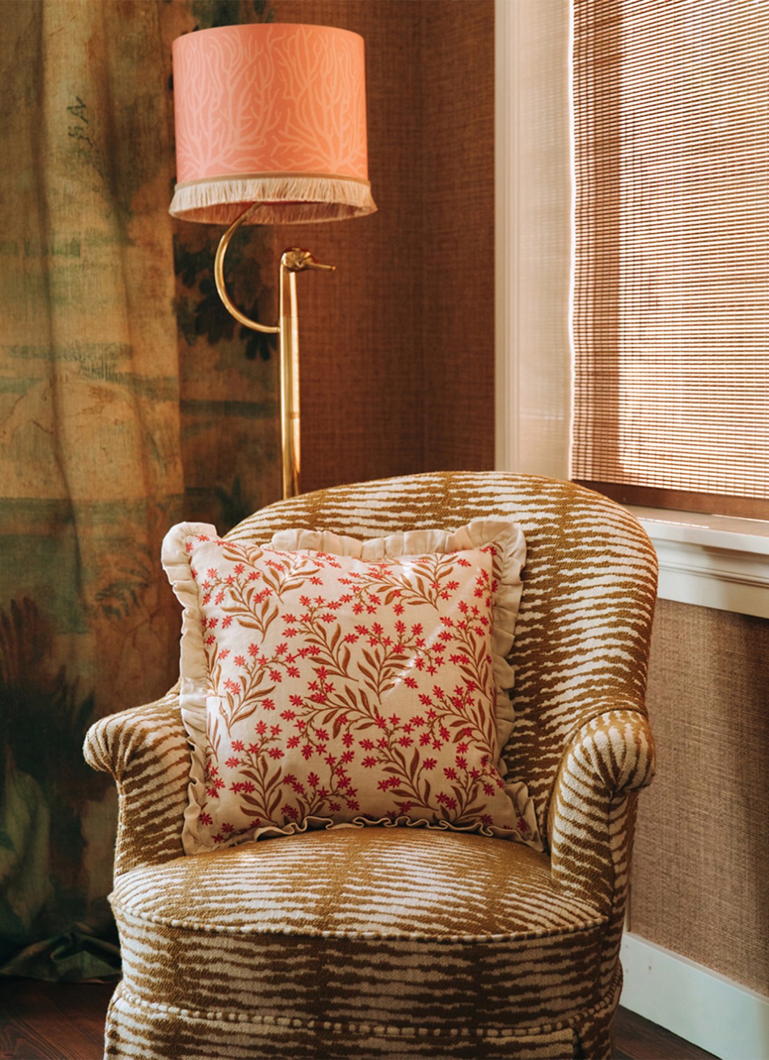 Palais Audrey sierkussen 50 x 50 cm - voorkant 2 beige