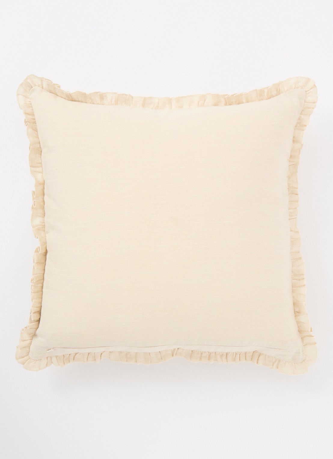 Palais Carry sierkussen 50 x 50 cm - detail 3 beige