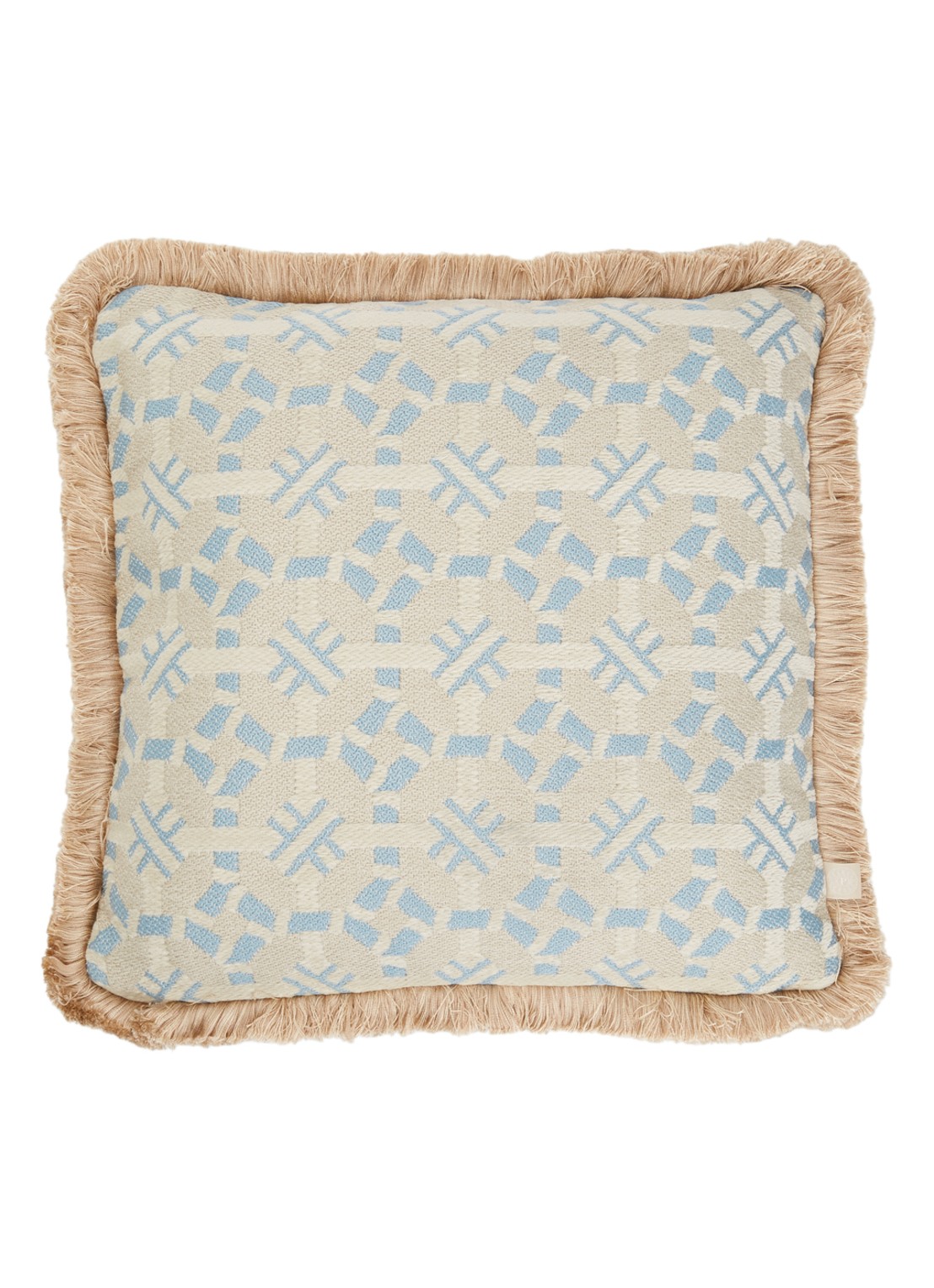 Palais Coco sierkussenhoes 45 x45 cm  - voorkant 3 donkerblauw