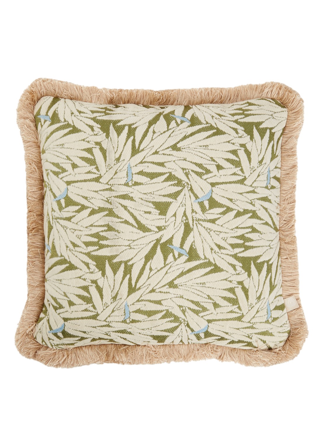 Palais Yoko sierkussenhoes 45 x 45 cm  - voorkant groen