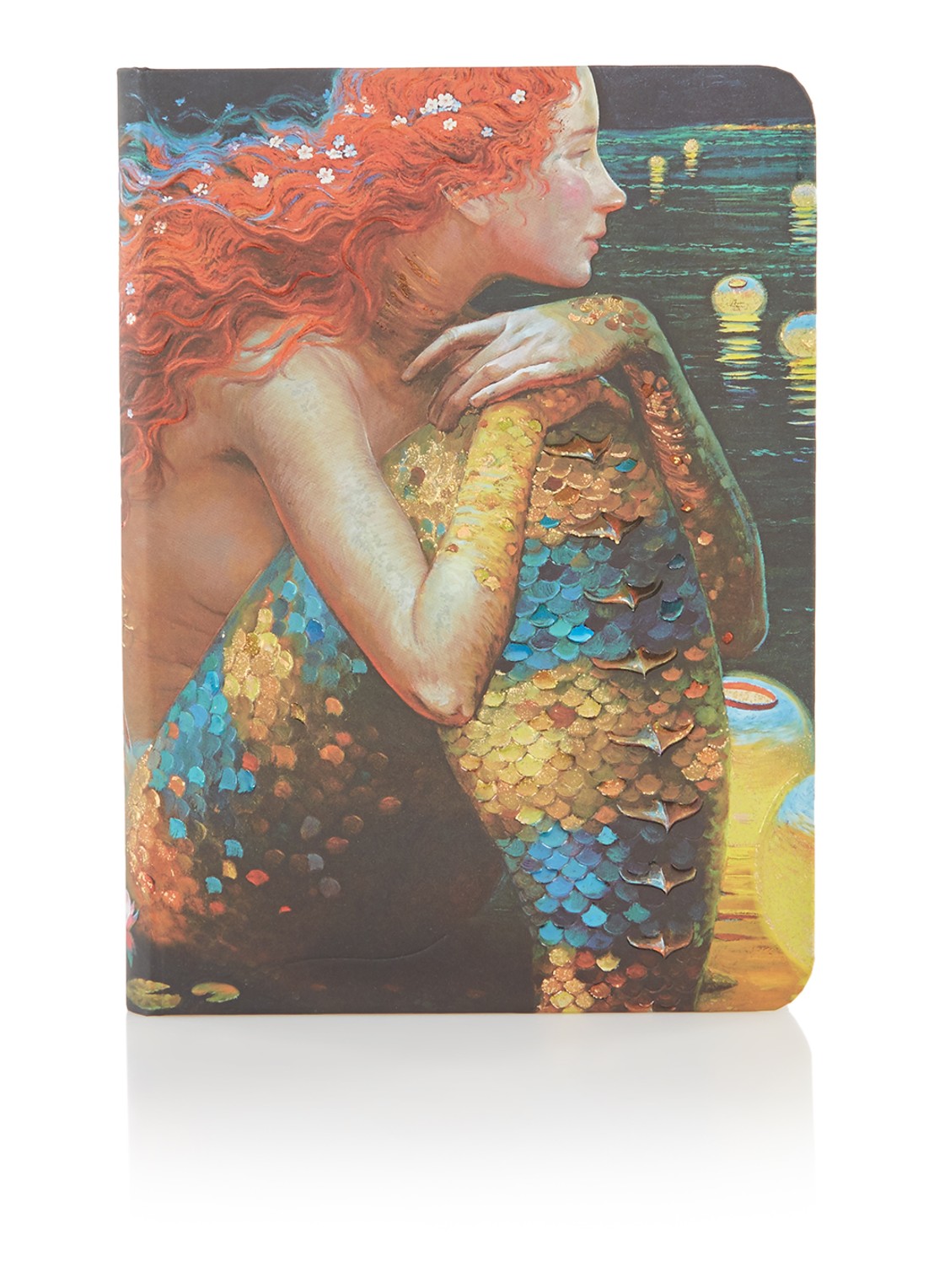 Paperblanks Anticipation Midi schetsboek 12,5 cm x 17 cm - voorkant groen