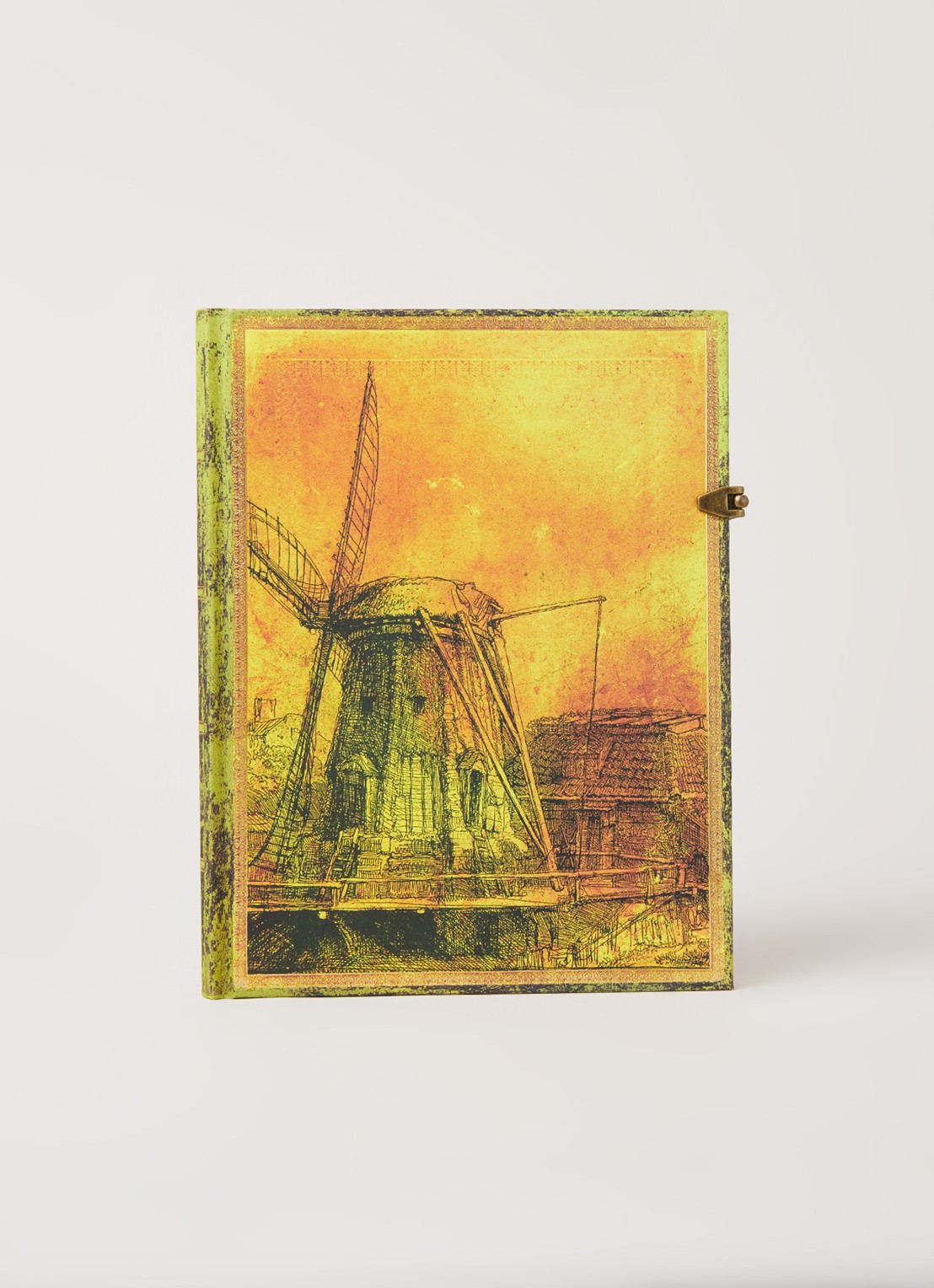 Paperblanks Rembrandt Ultra notitieboek 17,5 x 23 cm - voorkant 2 orange
