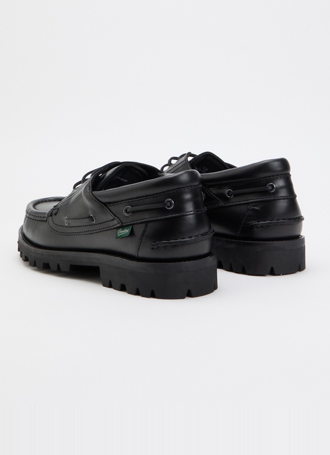 Paraboot Briac bootschoen van leer - achterkant 5 zwart
