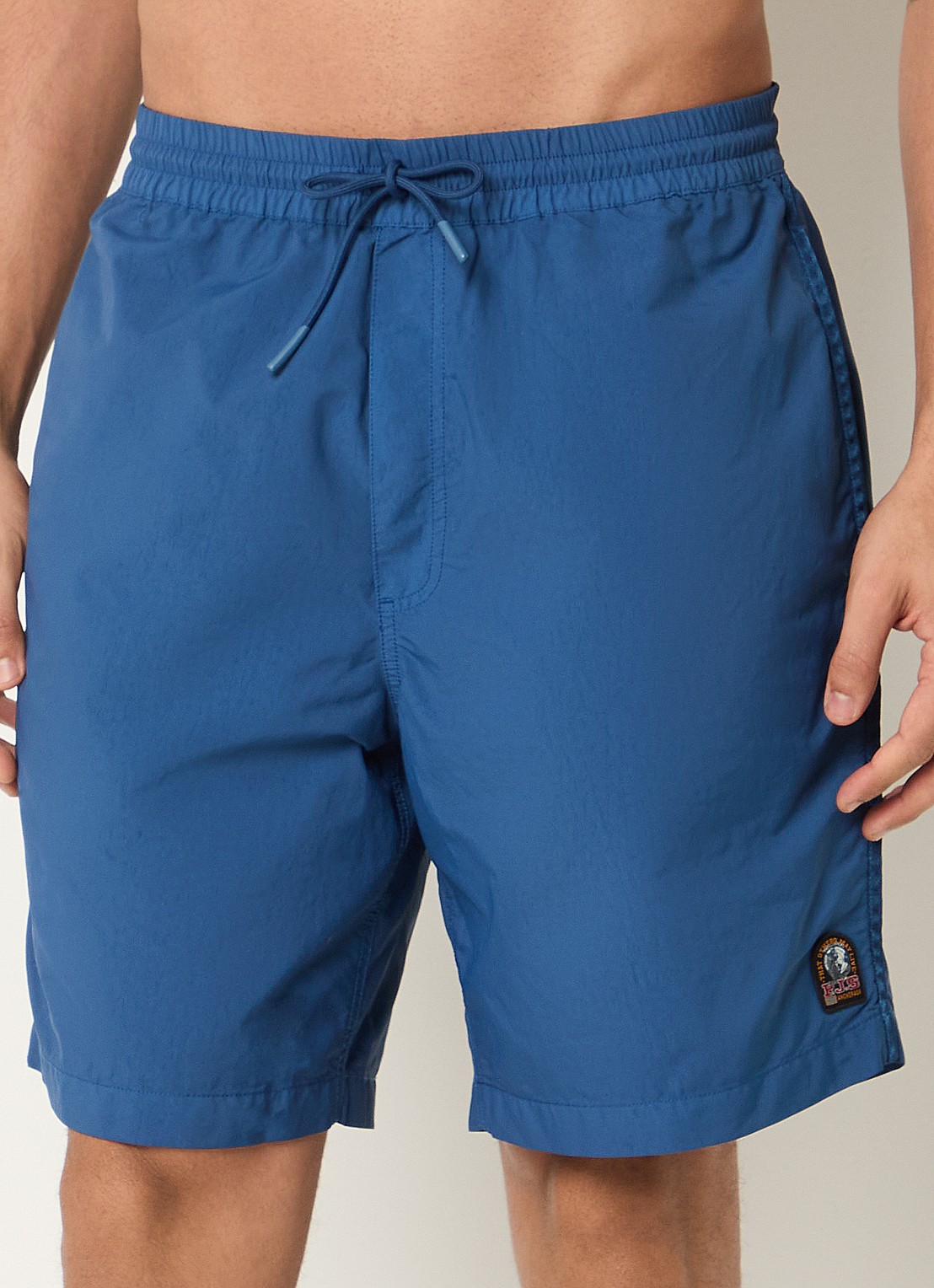 Parajumpers Alcor zwemshorts met steekzakken - detail 3 kobaltblauw