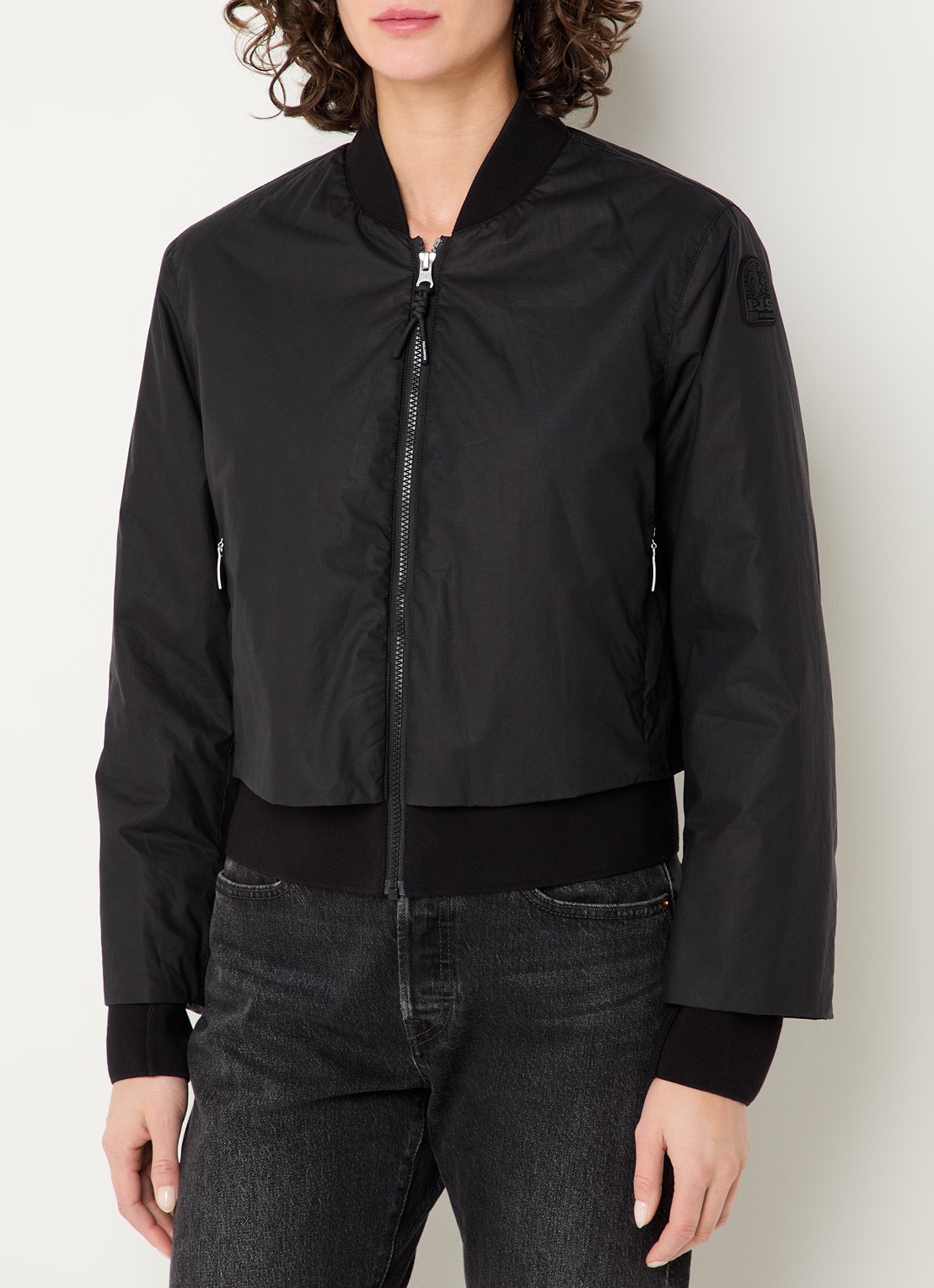 Parajumpers Andreja bomberjack met ritszakken - detail 3 zwart