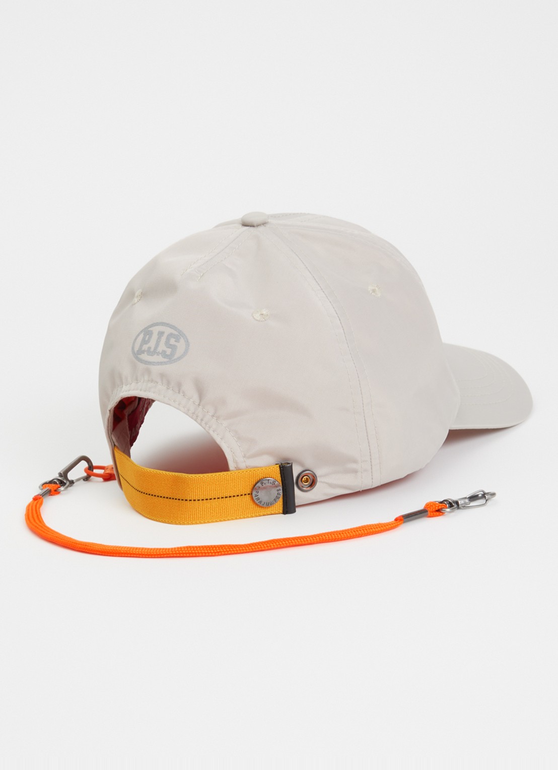 Parajumpers Bravo pet met logo  - detail beige