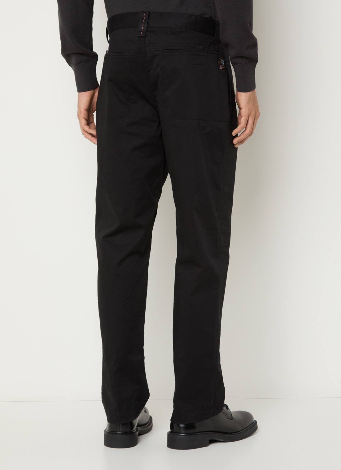 Parajumpers Bromo straight fit cargobroek met steekzakken - achterkant 3 zwart