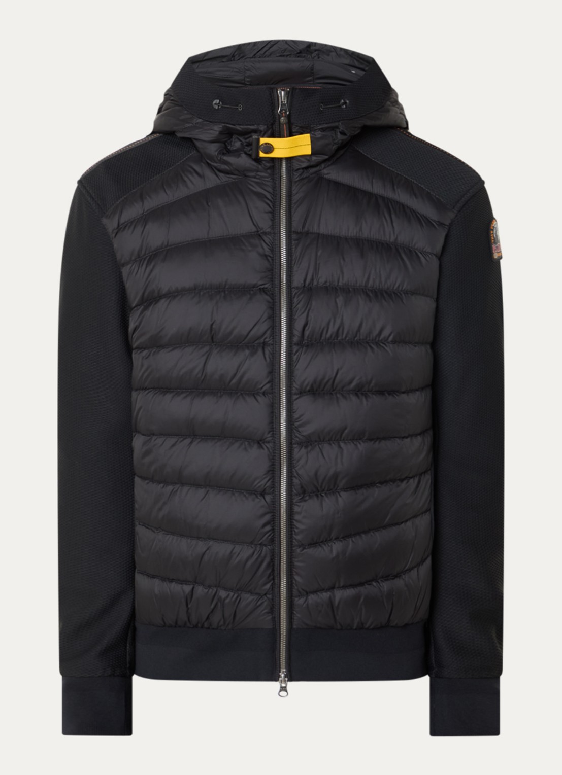 Parajumpers Buck jack met donsvulling en steekzakken - voorkant 3 zwart