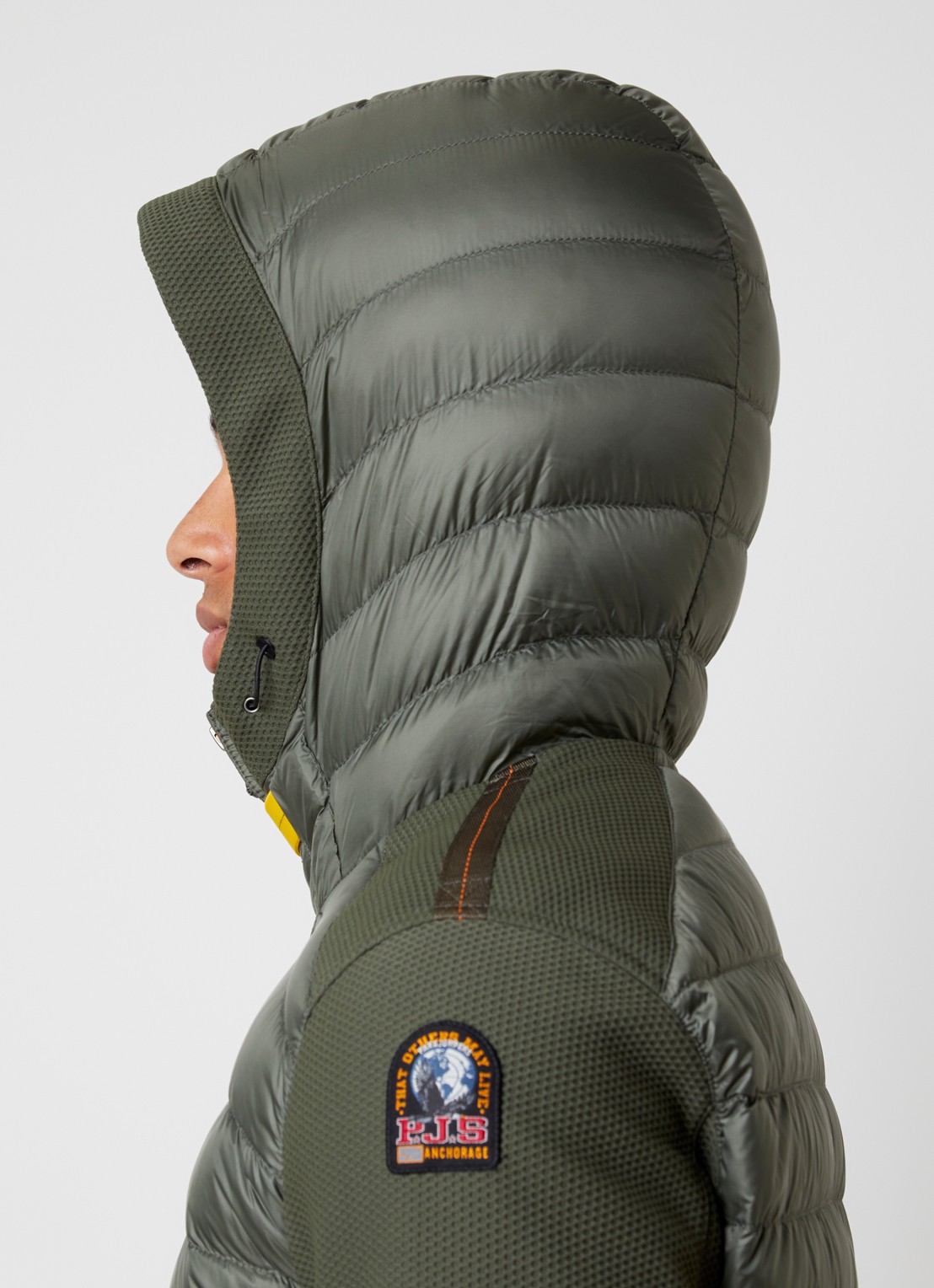 Parajumpers Buck jack met donsvulling en steekzakken - detail 5 legergroen