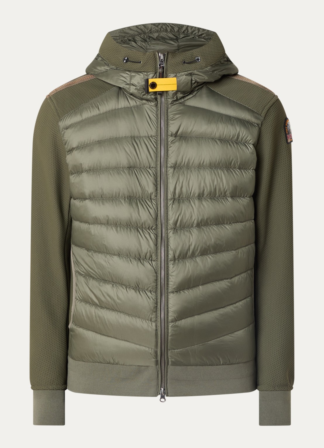 Parajumpers Buck jack met donsvulling en steekzakken - voorkant legergroen