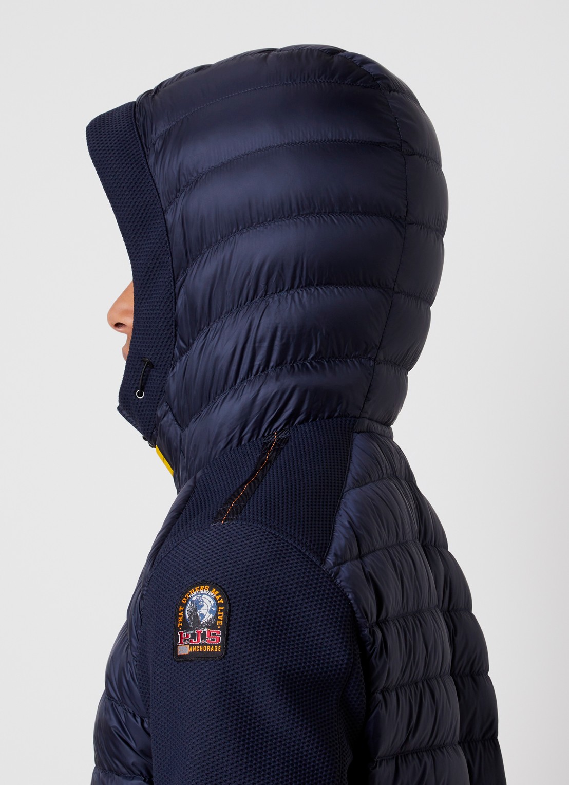 Parajumpers Buck jack met donsvulling en steekzakken - detail 5 donkerblauw